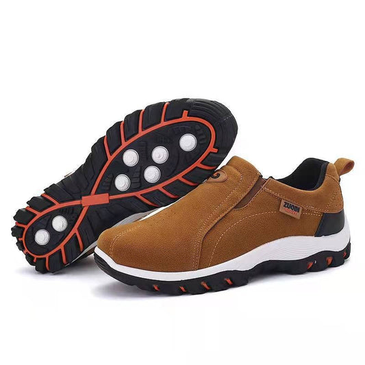 Large size outdoor leisure men's shoes, spring and autumn new sports and leisure shoes, fashionable round toe - Free Shipping - Aurelia Clothing