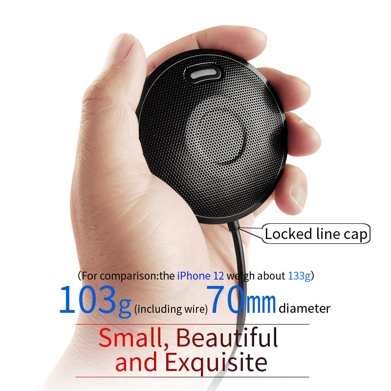 360° Pickup Video Voice Call USB Omnidirectional Microphone Video Conference Microphone Microphone - Free Shipping - Aurelia Clothing