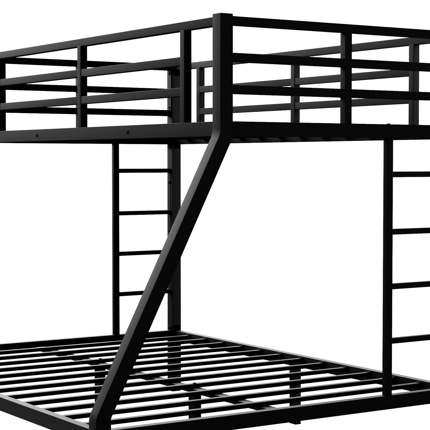 Metal Twin XL over Queen Bunk Bed for Teens and Adults,Space-Saving/Noise Reduced/No Box Spring Needed(Expect arrive date 2024/7/17) - Free Shipping - Aurelia Clothing