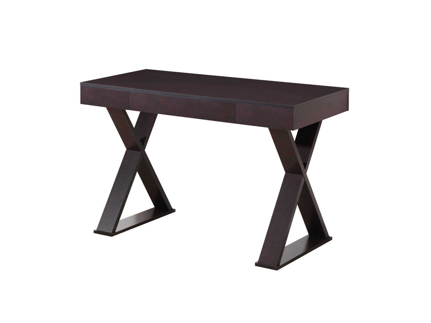 Techni Mobili Trendy Writing Desk with Drawer, Espresso - Free Shipping - Aurelia Clothing
