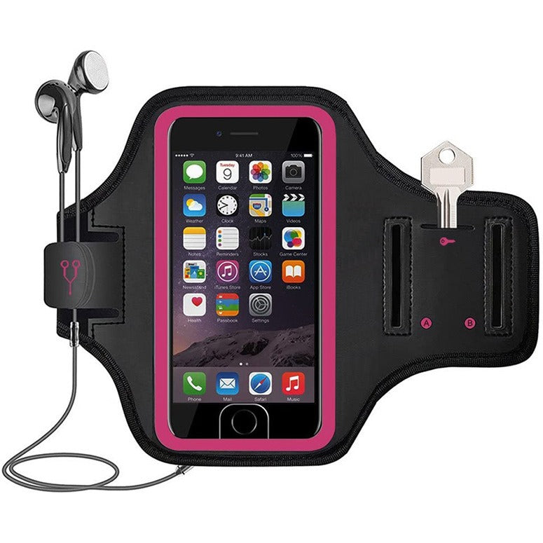 Outdoor Sports Running Mobile Phone Arm Strap iPhone 6 6 7 8/plus Fitness Arm Sleeve Mobile Phone Arm Bag - Free Shipping - Aurelia Clothing