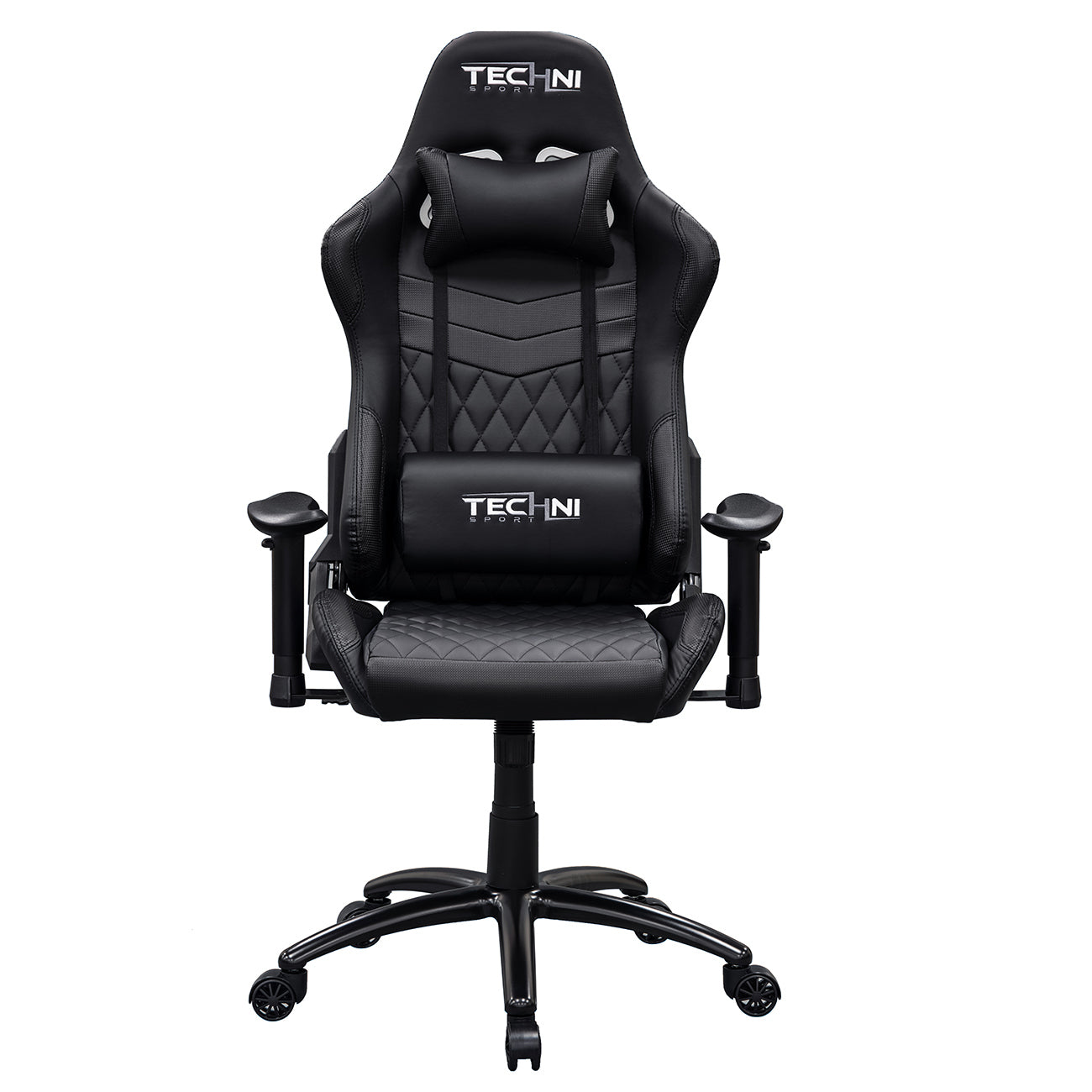 Techni Sport TS-5100 Ergonomic High Back Racer Style PC Gaming Chair, Black - Free Shipping - Aurelia Clothing