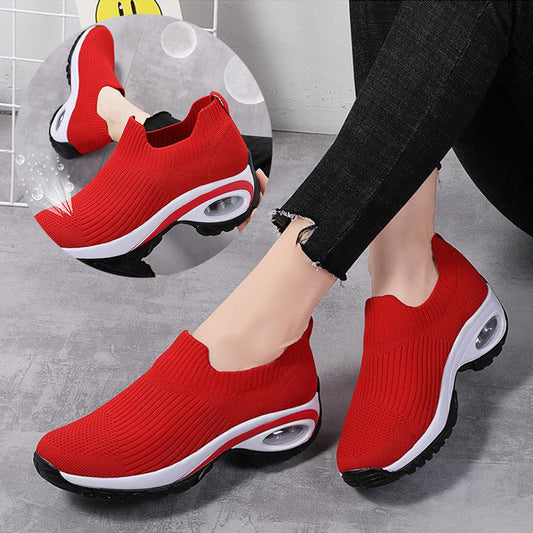 Sneakers Women Air Cushion Mesh Breathable Running Sports Shoes - Aurelia Clothing