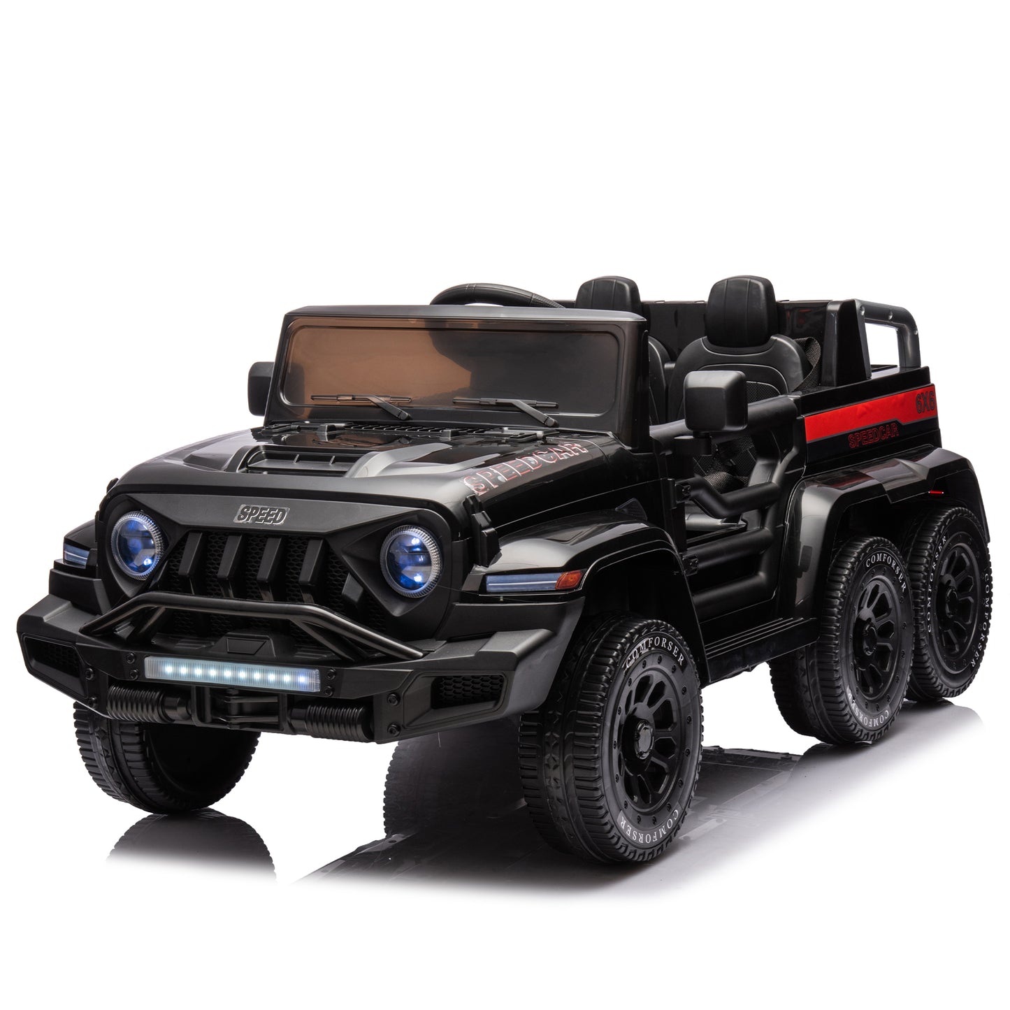 24V Ride On Car for Kids Battery Powered Ride On 4WD Toys with Remote Control,Parents Can Assist in Driving,Music and Lights - Free Shipping - Aurelia Clothing