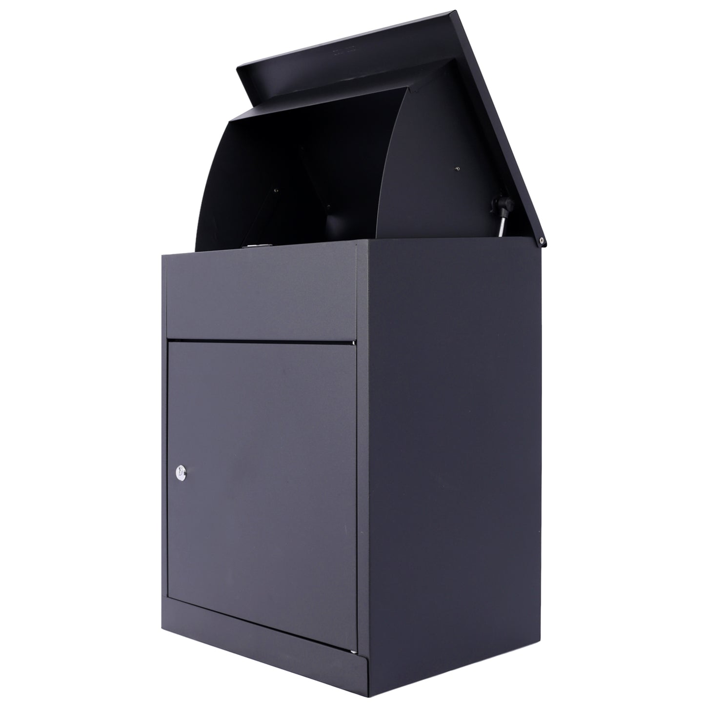 Package Delivery Boxes for Outside,Extra Large Mailbox,Galvanized Steel Parcel Mailbox,Wall Mounted Lockable Anti-Theft for Outdoor Porch,Curbside,black - Free Shipping - Aurelia Clothing