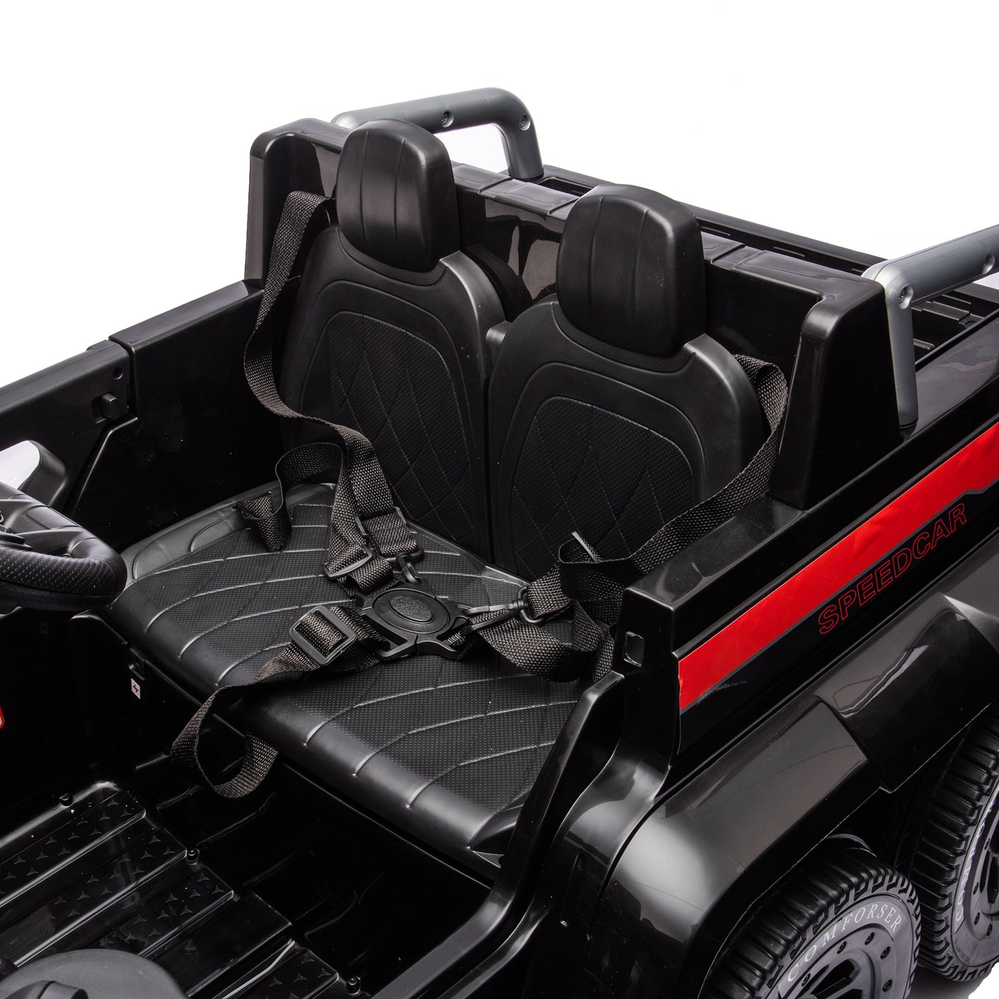 24V Ride On Car for Kids Battery Powered Ride On 4WD Toys with Remote Control,Parents Can Assist in Driving,Music and Lights - Free Shipping - Aurelia Clothing