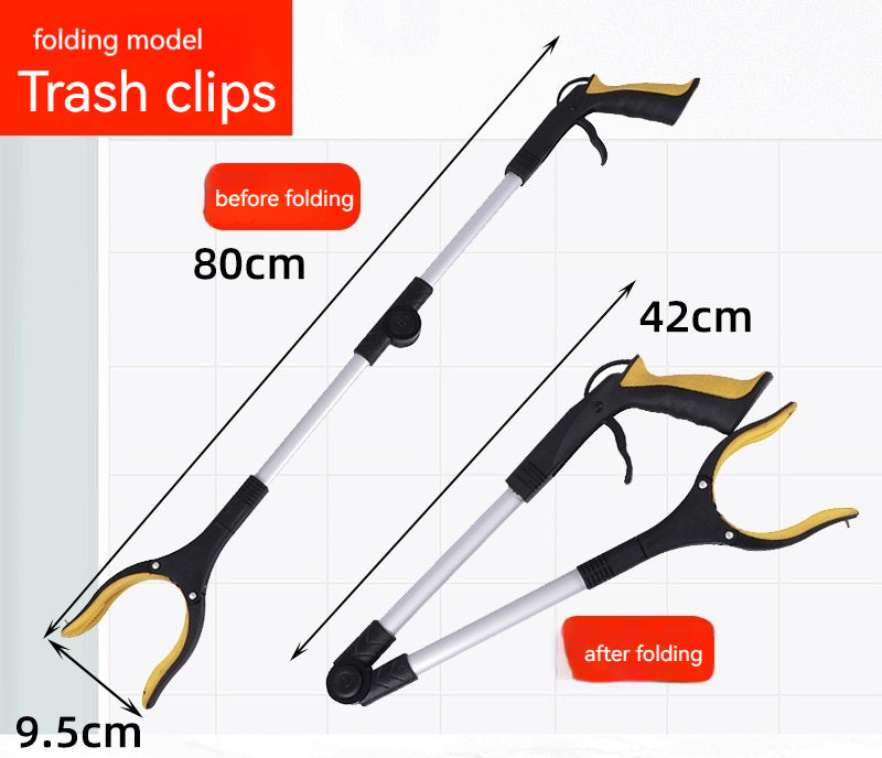 Collapsible Hygiene Home Waste Collection Gripper - Free Shipping - Aurelia Clothing