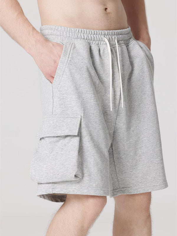 Contrasting Color Stitching Woven Casual Shorts- Free Shipping - Aurelia Clothing