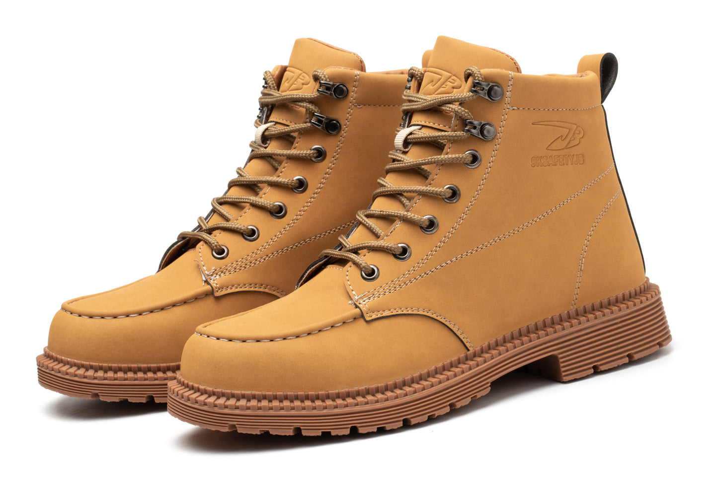 Comfortable And Durable Work Shoes Microfiber Leather Safety Shoes Men's Anti Smash And Anti Puncture Work Shoes - Free Shipping - Aurelia Clothing