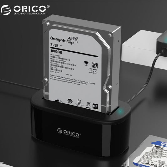 ORICO USAP HDD Docking Station 5Gbps Super Speed USB 3.0 to SATA Hard Drive Docking Station for 2.5''/ 3.5 - Free Shipping - Aurelia Clothing