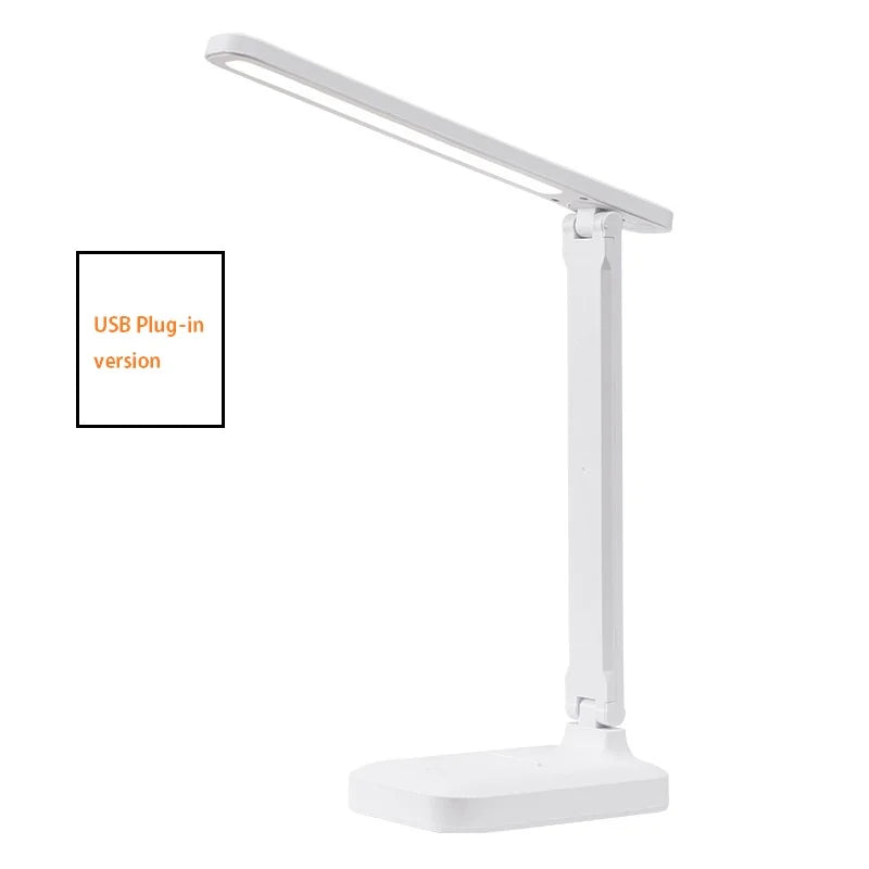 Eye protection desk lamp touch dimming color adjustment desk charging bedside LED reading desk lamp - Free Shipping - Aurelia Clothing