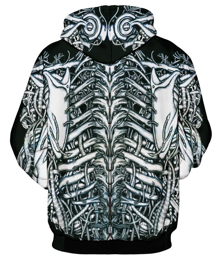Halloween Couples Men Women 3D Graphic Print Hoodie Sweatshirt - Free Shipping - Aurelia Clothing