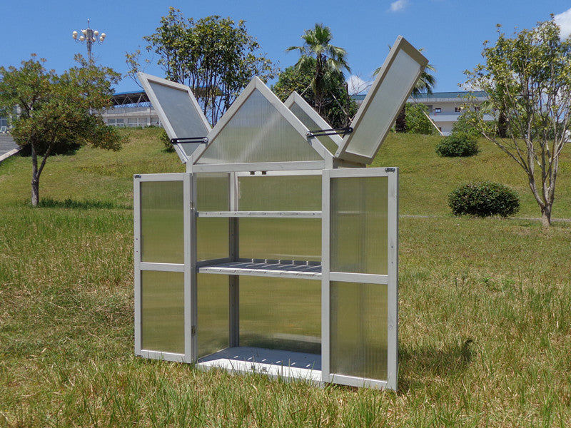 Mini Greenhouse Kit - Outdoor Plant Stand - Free Shipping - Aurelia Clothing