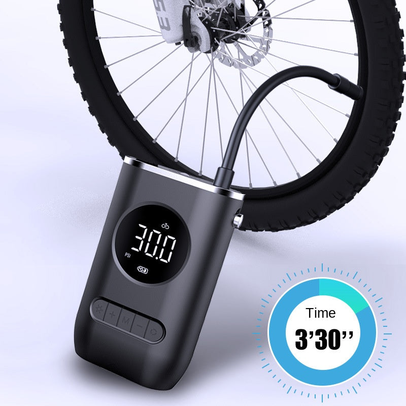 New Car Portable Inflator Pump Mini Bicycle Electric Tire Handheld Wireless Charging Super Car Inflator Pump - Free Shipping - Aurelia Clothing