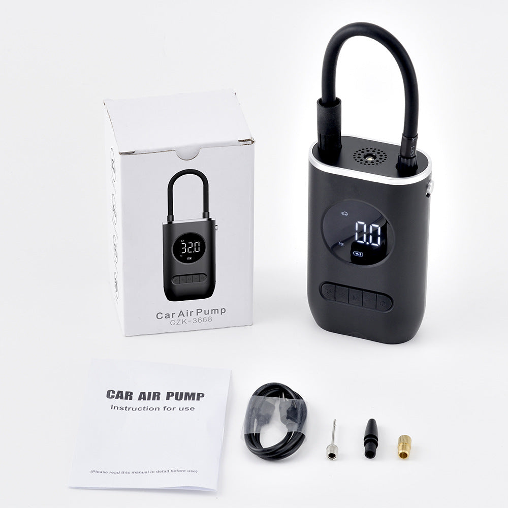 New Car Portable Inflator Pump Mini Bicycle Electric Tire Handheld Wireless Charging Super Car Inflator Pump - Free Shipping - Aurelia Clothing