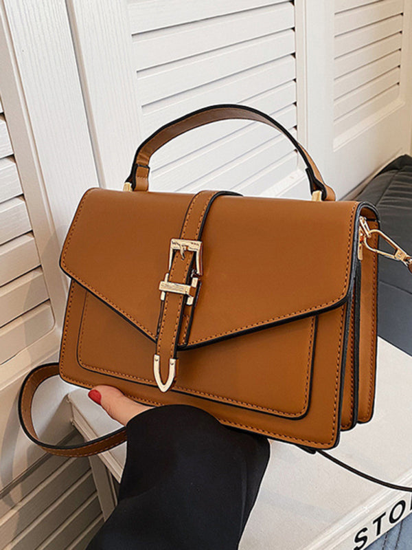 Retro shoulder handbag all-match crossbody small square bag - Free Shipping - Aurelia Clothing
