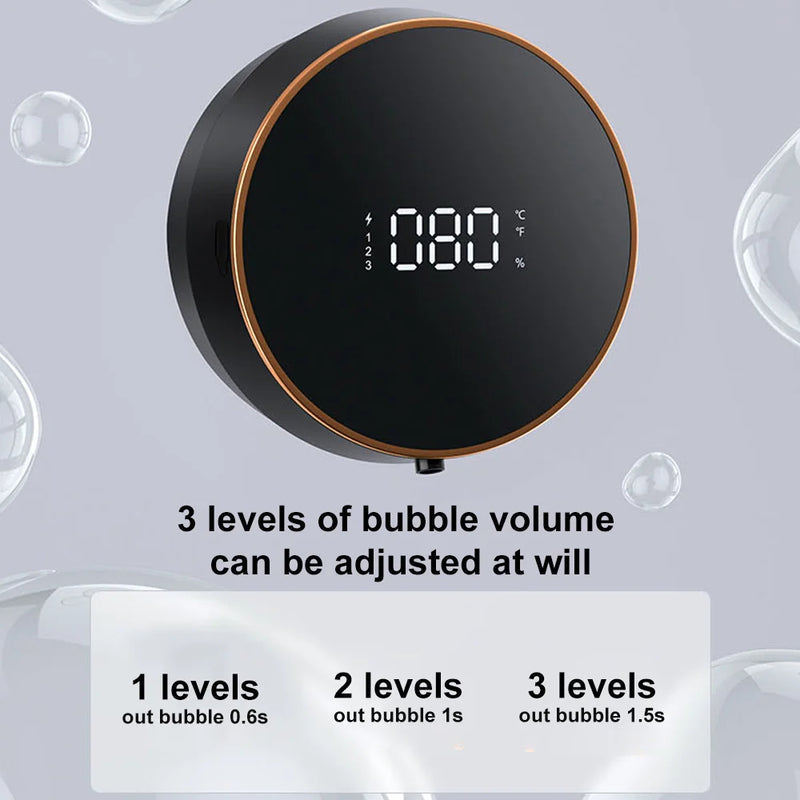 Soap Dispenser Touchless Automatic USB Liquid Foam Machine Wall-mounted Infrared Induction Hand Washer Sanitizer Tool - Free Shipping - Aurelia Clothing