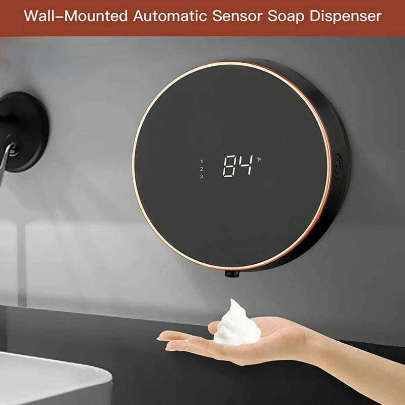 Soap Dispenser Touchless Automatic USB Liquid Foam Machine Wall-mounted Infrared Induction Hand Washer Sanitizer Tool - Free Shipping - Aurelia Clothing
