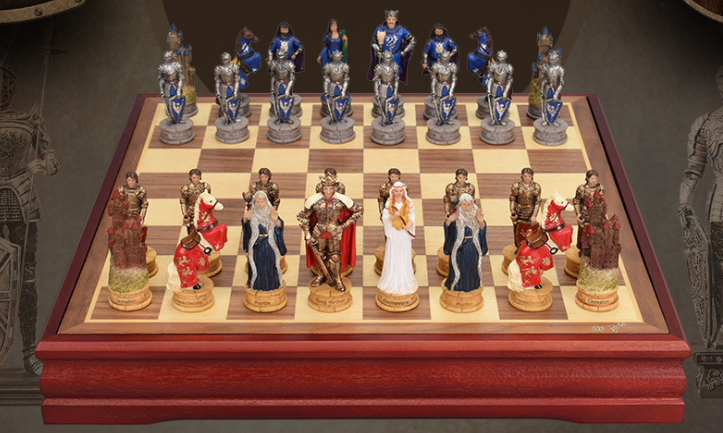 Three-dimensional Character Chess Set Large Character Checkers - Free Shipping - Aurelia Clothing