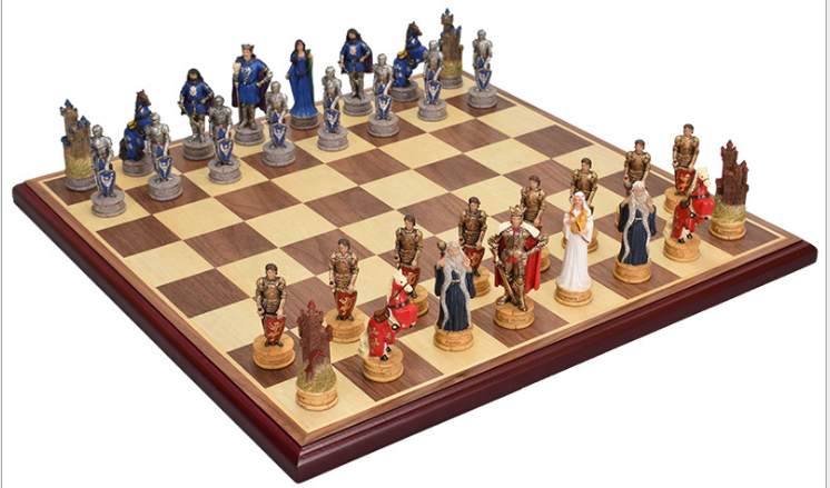 Three-dimensional Character Chess Set Large Character Checkers - Free Shipping - Aurelia Clothing