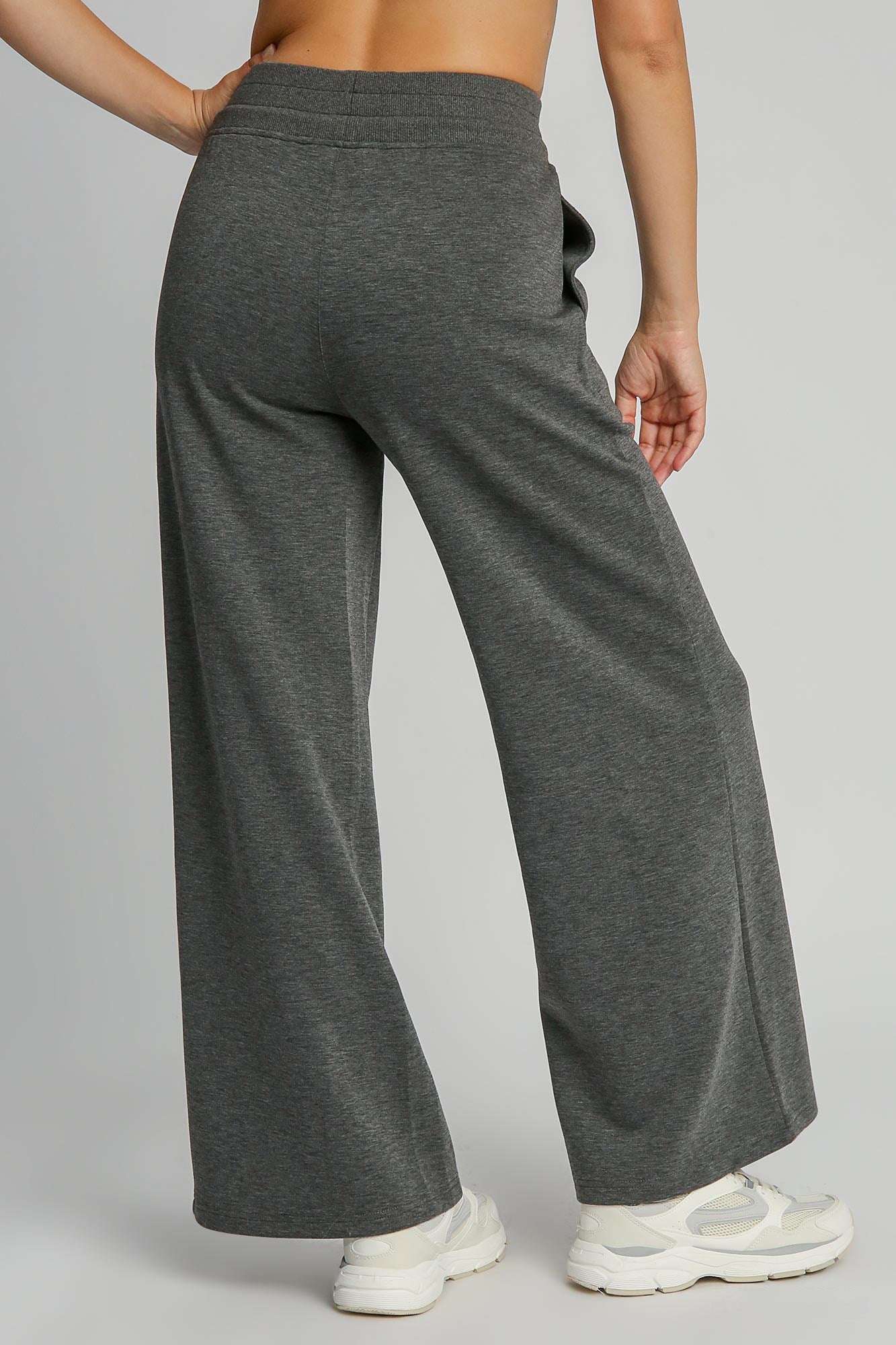 Umgee Full Size Drawstring Wide Leg Pants with Pockets - Aurelia Clothing