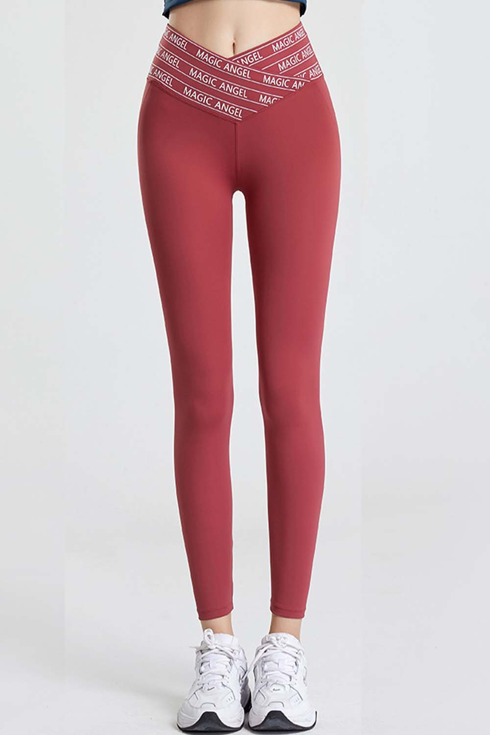 Wide Waistband Sports Pants - Aurelia Clothing