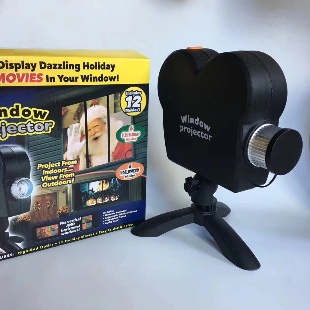 Window Projector Wonderland Christmas Projector TV Halloween Projector - Free Shipping - Aurelia Clothing