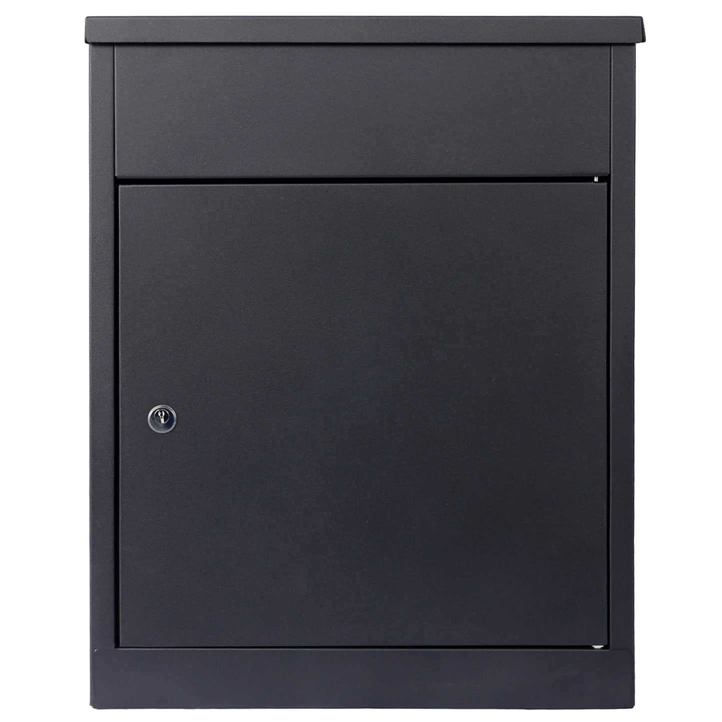 Package Delivery Boxes for Outside,Extra Large Mailbox,Galvanized Steel Parcel Mailbox,Wall Mounted Lockable Anti-Theft for Outdoor Porch,Curbside,black - Free Shipping - Aurelia Clothing