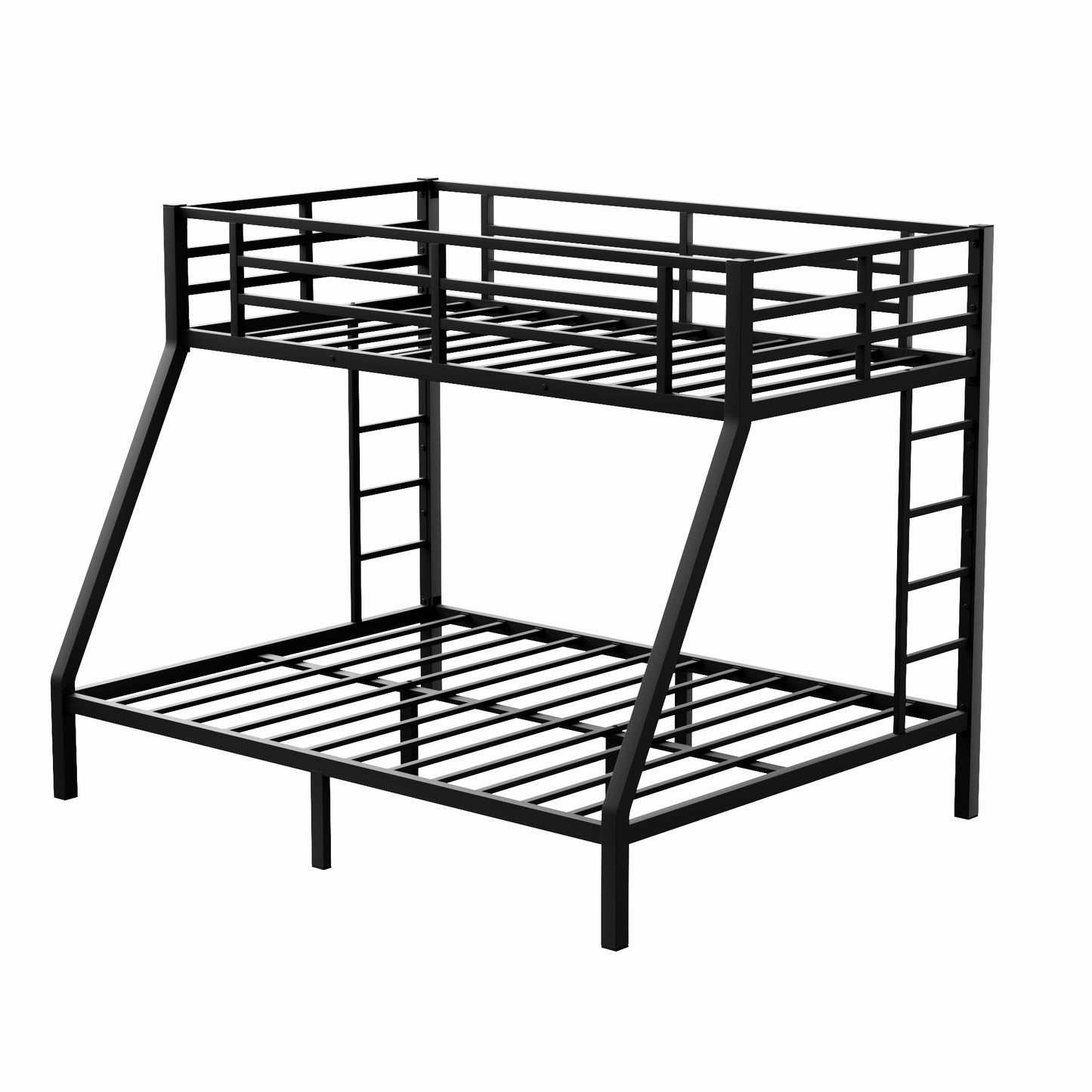 Metal Twin XL over Queen Bunk Bed for Teens and Adults,Space-Saving/Noise Reduced/No Box Spring Needed(Expect arrive date 2024/7/17) - Free Shipping - Aurelia Clothing
