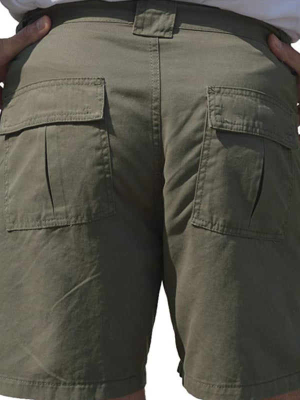 Multi Pocket Cargo Shorts Loose Outdoor Shorts - Free Shipping