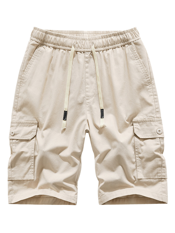 Men's Large Size Cotton Casual Pants Workwear Shorts - Free Shipping