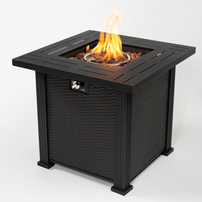 28' Propane Gas Fire Pit Table, 50000 BTU-Free Shipping