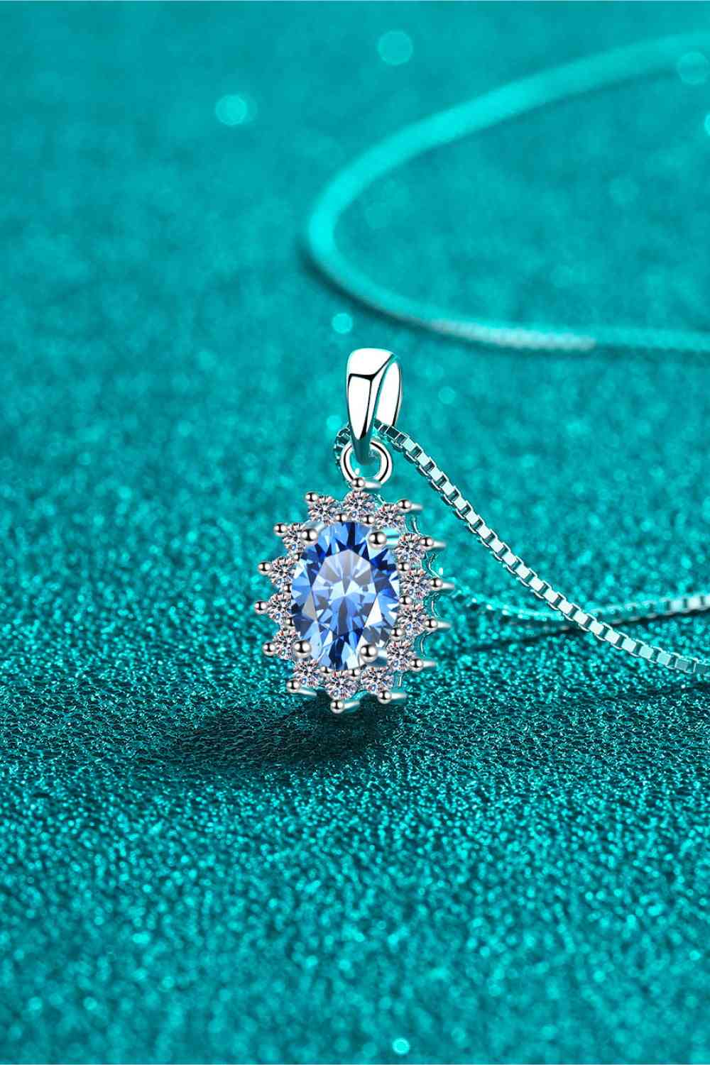 1 Carat Moissanite Sterling Silver - Aurelia Clothing