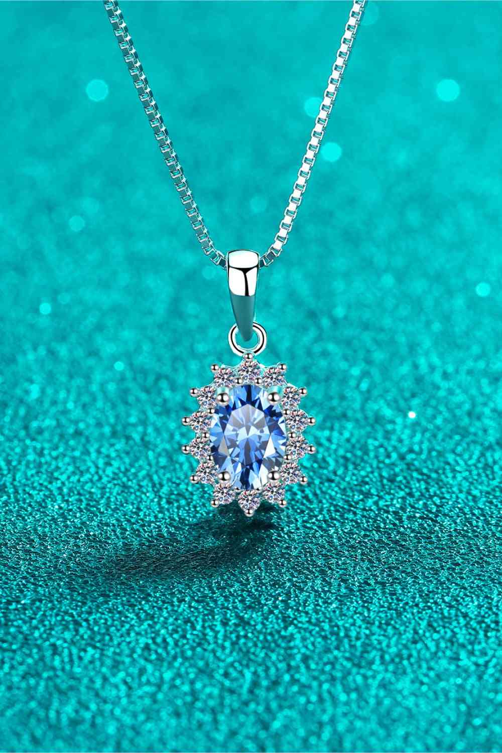 1 Carat Moissanite Sterling Silver - Aurelia Clothing