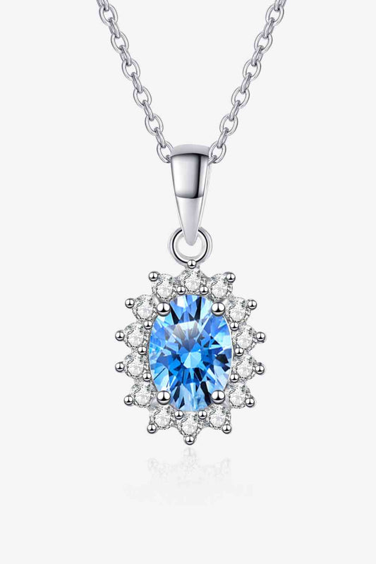 1 Carat Moissanite Sterling Silver - Aurelia Clothing