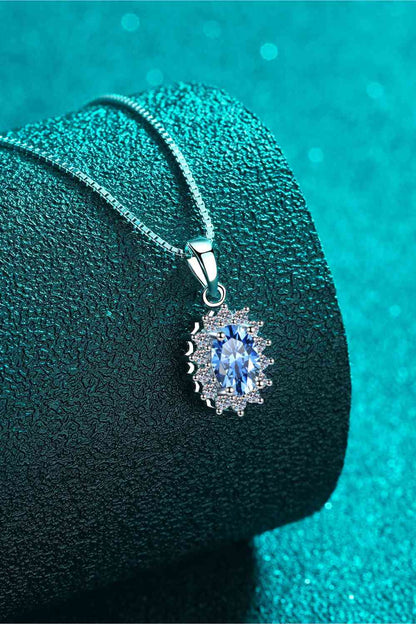 1 Carat Moissanite Sterling Silver - Aurelia Clothing