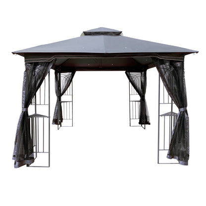 10 x 10 ft Patio Gazebo Tent - Free Shipping - Aurelia Clothing