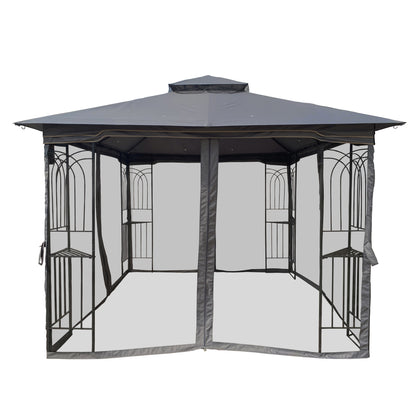 10 x 10 ft Patio Gazebo Tent - Free Shipping - Aurelia Clothing