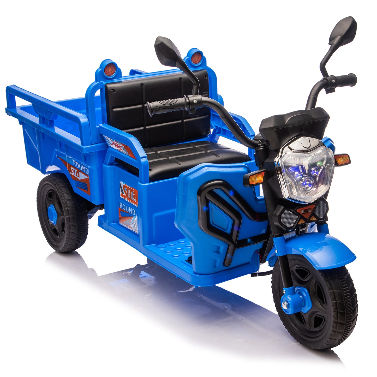 12V Kids Electric 3-Wheel Cargo Truck-Free Shipping - Aurelia Clothing
