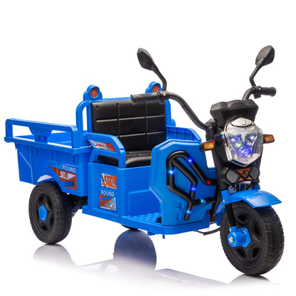 12V Kids Electric 3-Wheel Cargo Truck-Free Shipping - Aurelia Clothing