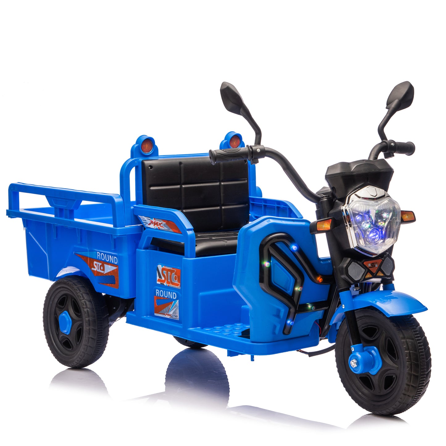 12V Kids Electric 3-Wheel Cargo Truck-Free Shipping - Aurelia Clothing