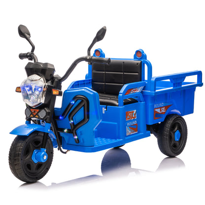 12V Kids Electric 3-Wheel Cargo Truck-Free Shipping - Aurelia Clothing
