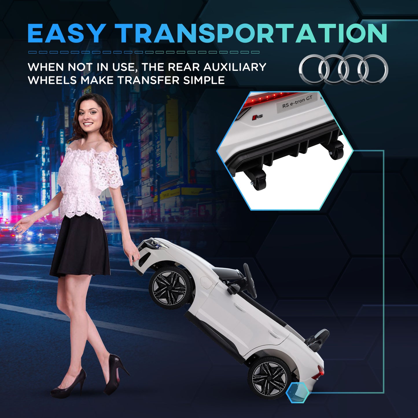 12V Licensed Audi RS E-tron GT - Free Shipping - Aurelia Clothing