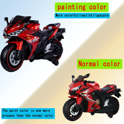 12V Motorcycle with Training Wheels  Free Shipping - Aurelia Clothing