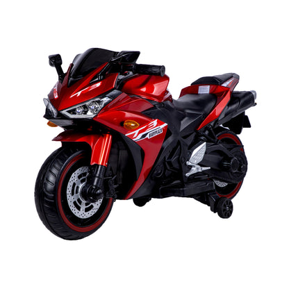 12V Motorcycle with Training Wheels  Free Shipping - Aurelia Clothing