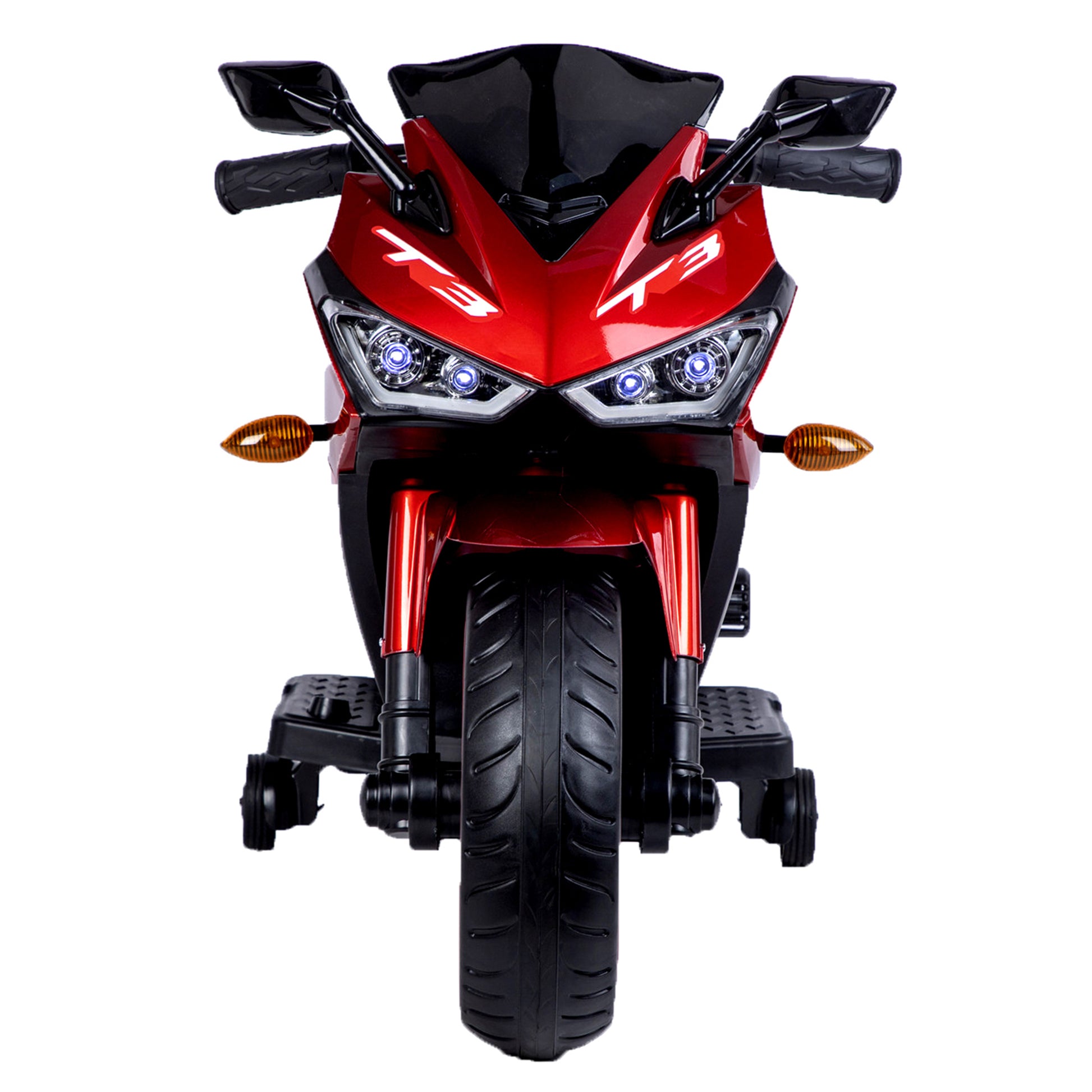12V Motorcycle with Training Wheels  Free Shipping - Aurelia Clothing