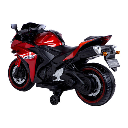 12V Motorcycle with Training Wheels  Free Shipping - Aurelia Clothing