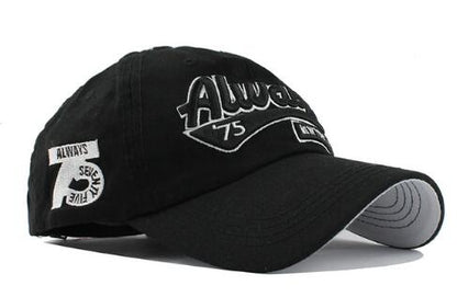 [FLB] Casual Snapback Hats Baseball Caps  Hip Hop Embroider Letter Cotton Casquette F232 - Free Shipping - Aurelia Clothing