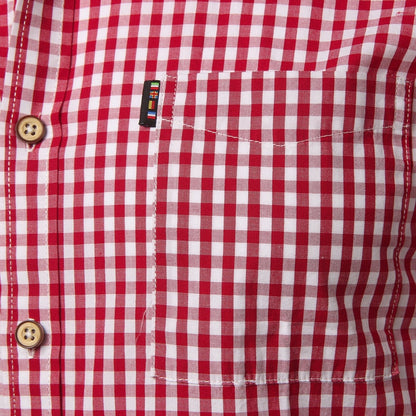 Small Plaid Shirt Men Summer Short Sleeve Cotton Mens Dress Shirts Casual Button Down Men's Shirt - Free Shipping - Aurelia Clothing