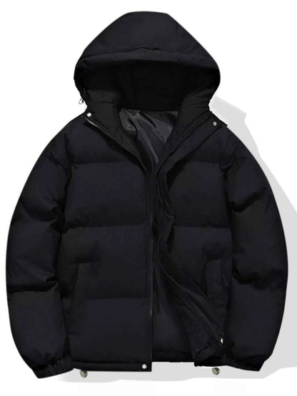 Men's Plus Size Hooded Padded-Free Shipping